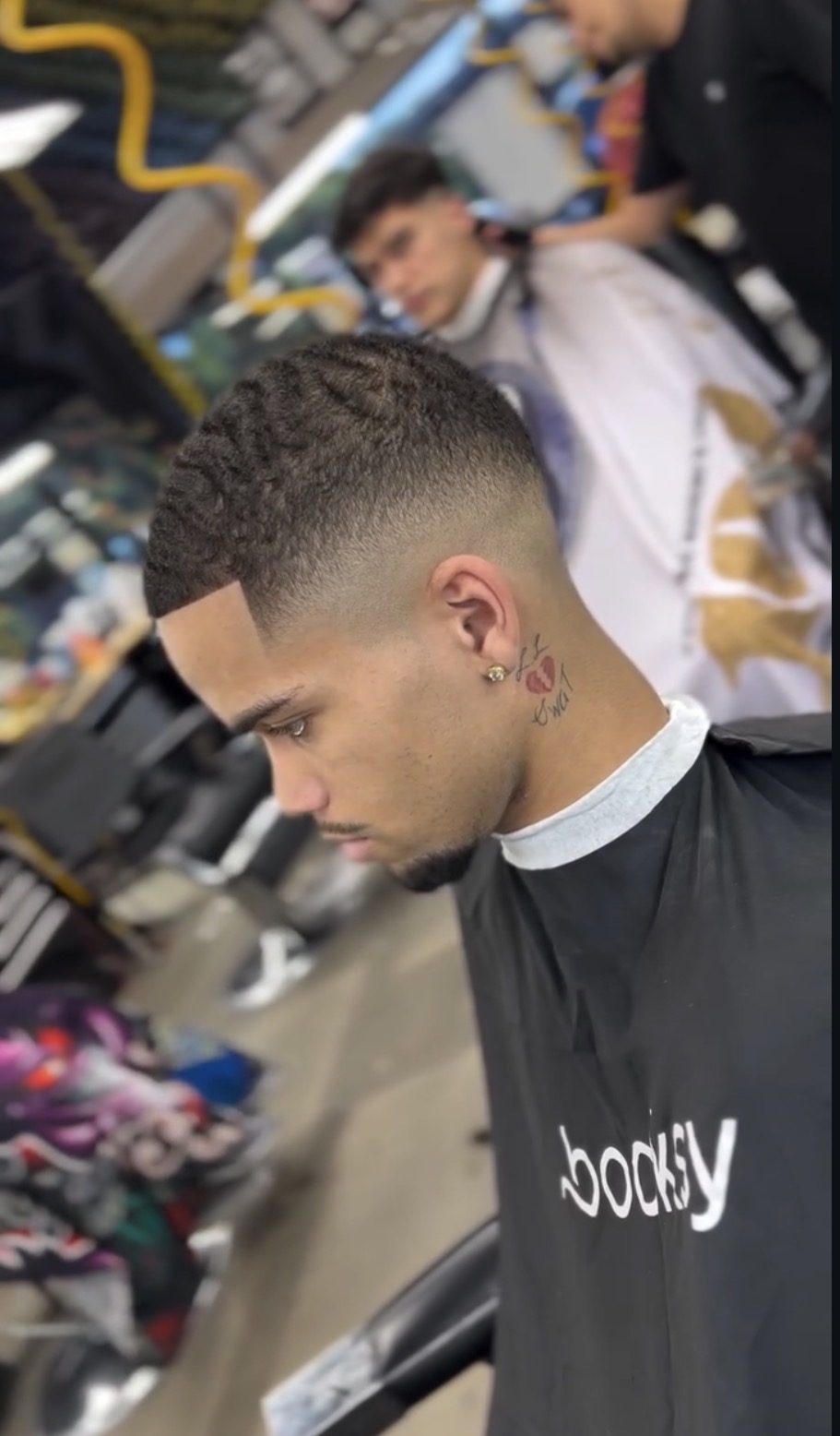 Waves fade example